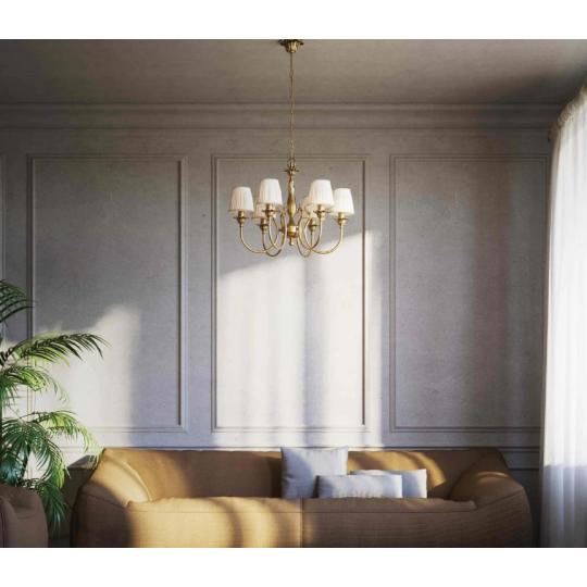arany klasszikus polgari elegans mediterran rez csillar lampa nappali szovet lampaernyos luxus vintage lampak olasz toszkan kastely villa.jpg